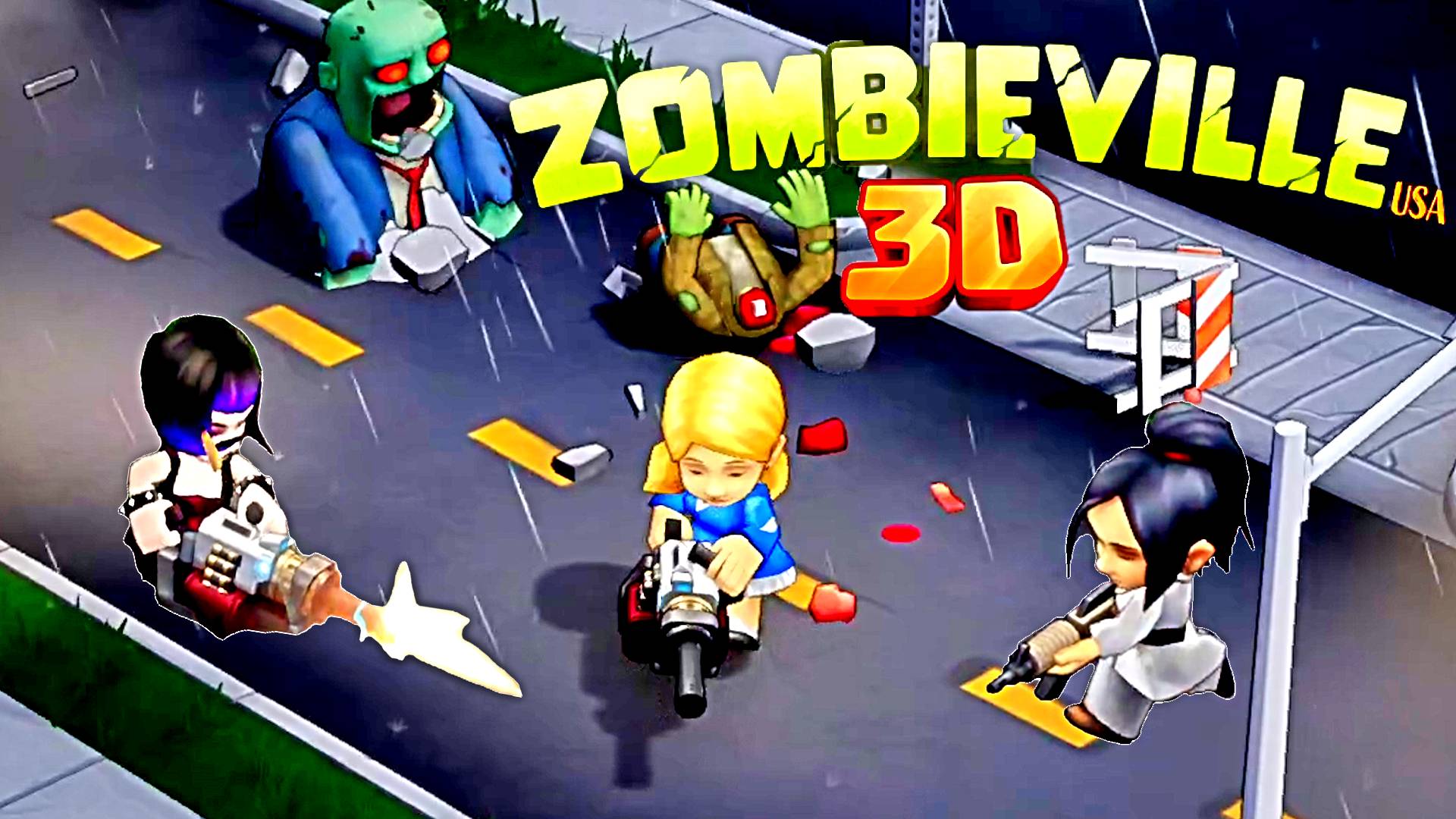 ЖЕНСКИЙ БАТАЛЬОН  | Zombieville USA 3D #4