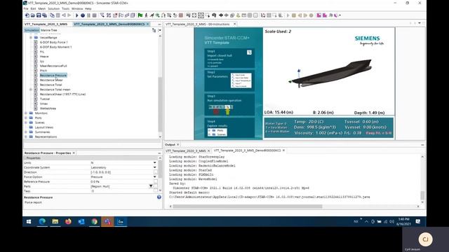 Hands-on Simulate Series with Simcenter STAR-CCM: Marine / Tow Tank Simulation (Session 3) смотреть онлайн