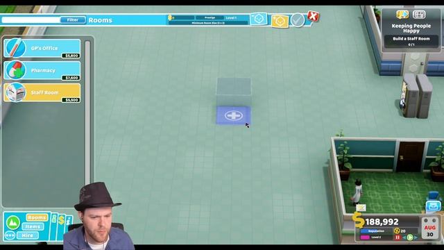 Two Point Hospital Gameplay - Part 01 - The Funniest Hospital Ever! - Let's Play (1440p)