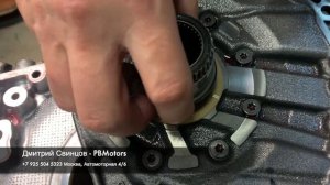 Детали ремонта акпп AISIN tf-80 на дизельном Вольво хс70.