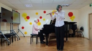 Г. Ф. Телеман Соната для флейты Соль-мажор I и II части.
Исп. Князева Вита 
Конц. Болотская Л.В.