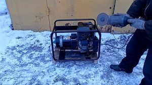 Работа генератора Hitachi E42 SB