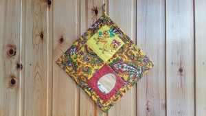 Пасхальная кухонная прихватка своими руками.