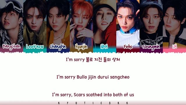 Stray Kids (스트레이키즈) - ‘LEAVE’ Lyrics [Color Coded_Han_Rom_Eng]