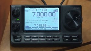 Icom IC-7100 Base Station Operation