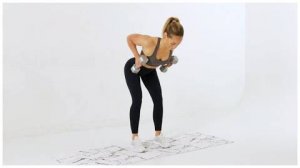 Week 2 Day 1 ⧸⧸ Full Body Workout with Weights ⧸⧸ Strength + Cardio