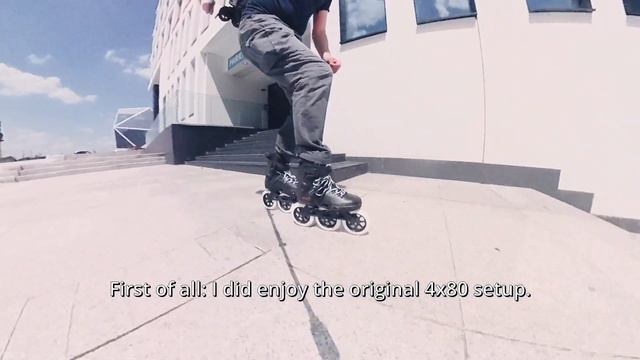Bigger Wheels Are MORE FUN (No More 80mm) | Powerslide Next Core Black 125 | Rollerblading смотреть онлайн