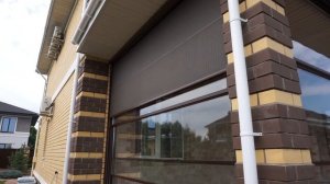 ZIP- система (вертикальная маркиза).