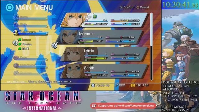 Star Ocean The Last Hope 4K & HD Remaster - Edge Solo challenge En II + side quests (Galaxy) смотреть онлайн