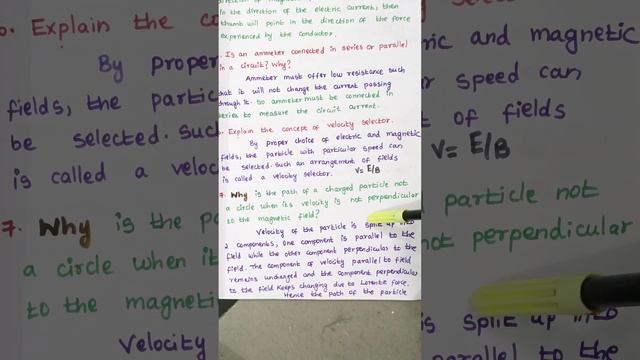 Book back short answers 14-20 | Unit 3 Magnetism & magnetic effects of electric current| 12 Physics смотреть онлайн