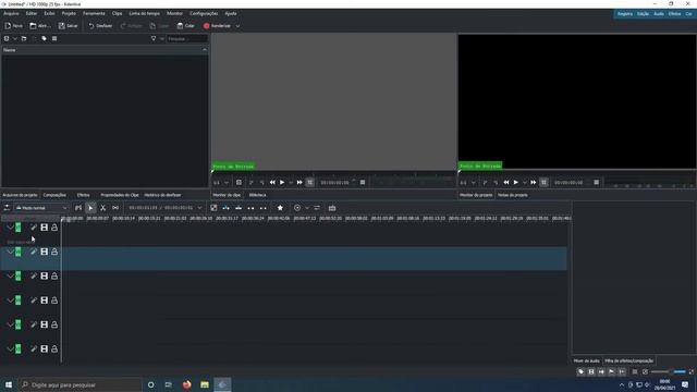 KDENLIVE - HOW TO ADD A VIDEO TRACK