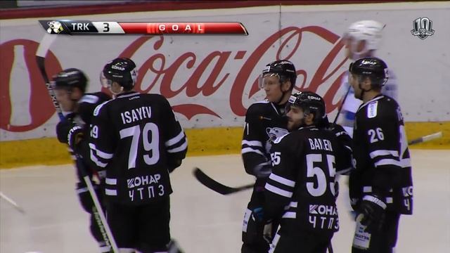 Barys 0 Traktor 4, 9 December 2017 Highlights смотреть онлайн