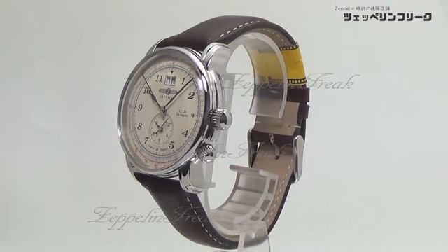 ZEPPELIN LZ126 Los Angeles 8644-5 | ツェッペリン ロサンゼルス ビッグデイト デュアルタイム смотреть онлайн