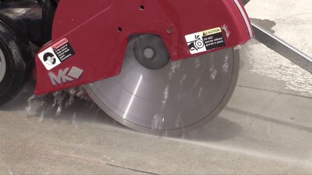 MK Diamond CX-3 Portable Concrete Saw смотреть онлайн