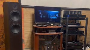 Метод записи №3, Rammstein - Deutschland, воспроизводится с помощью АС F-2020-25.