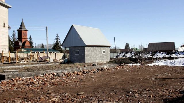 Стройка Духовного центра при мечети