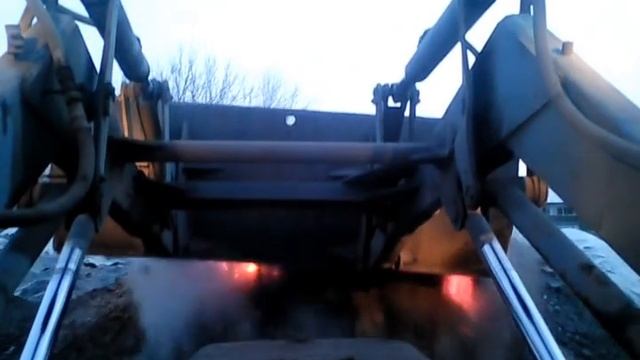 Боровское Вывоз шлака ч2 Removal of slag ch2 смотреть онлайн