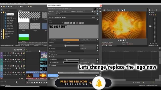 FREE INTRO GOLDEN FLARE BIRD | VEGAS PRO 15 | FREE DOWNLOAD | SV FX смотреть онлайн