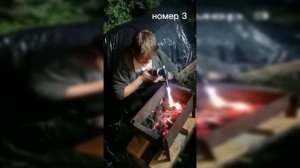 Мясные рулетики на мангале