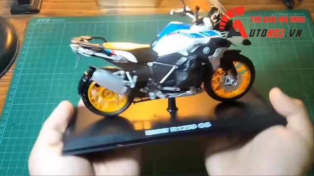 [ REVIEW ]MÔ HÌNH XE BMW R1250 GS WHITE 1:12 MAISTO 6776 смотреть онлайн
