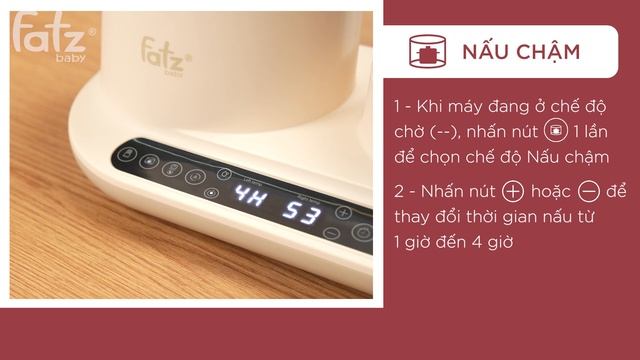 Hướng dẫn sử dụng Máy đa năng điện tử Multimax 11 | FATZBABY