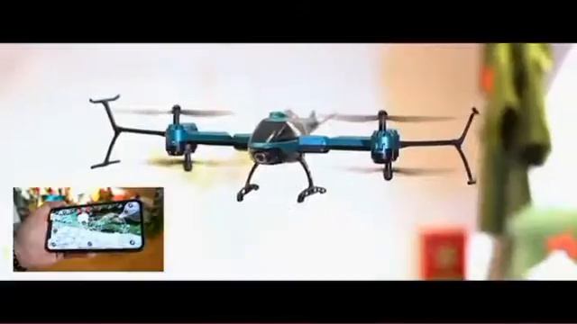 Rossi Helicopter with 4K Camera Foldable Remote Control Helicopter Ready to Fly All Included #drone