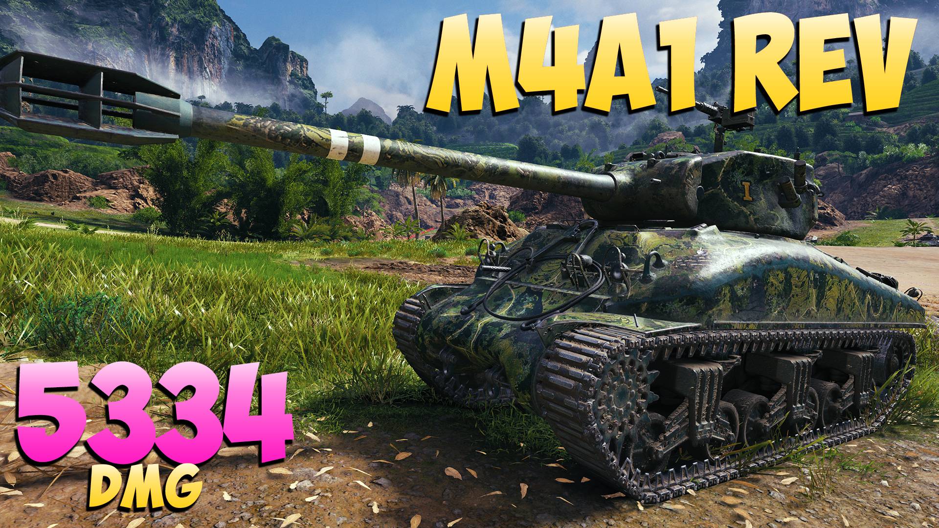 M4A1 Rev - 2 Фрагов 5.3K Урона - Старый и потрясающий! - Мир Танков