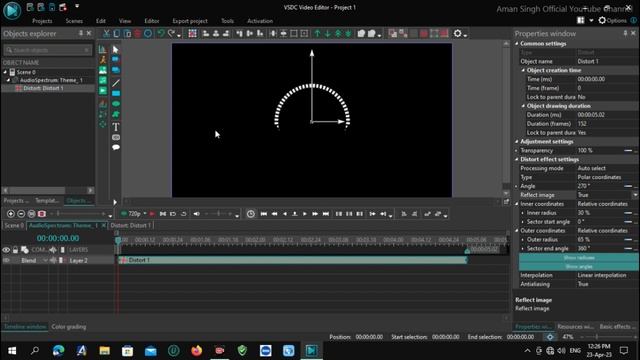 How To Create An Audio Spectrum Visualizer Using VSDC Free Video Editor In Easy Way-Hindi Tutorials смотреть онлайн
