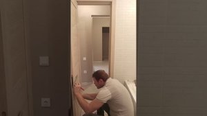 врезка дверной ручки