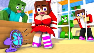 СОРЕВНОВАНИЯ В МАЙНКРАФТЕ Майки против сестры Джей Джей, кто сильнее? - Майнкрафт мультики