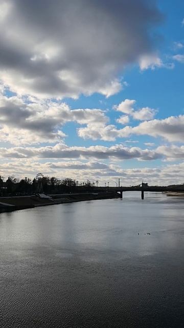В городе весна, Волга #веснавроссии #весна #вгородевесна #тверь #наволге #природа #прогулкипотвери