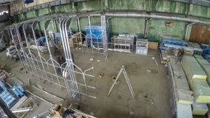 Телескопическая окрасочная камера. Сборка покрасочной телескопической камеры.