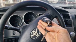 КЛЮЧ ЗАЖИГАНИЯ ТОЙОТА ТУНДРА ПРИВЯЗКА ДУБЛИКАТА ЧИП КЛЮЧА ЗАЖИГАНИЯ TOYOTA TUNDRA ПУЛЬТ БРЕЛОК
