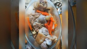 Холодец в 7л. скороварке за 1час 20 мин.