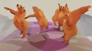 5 медведей🐻 танцуют под жоский фонк.