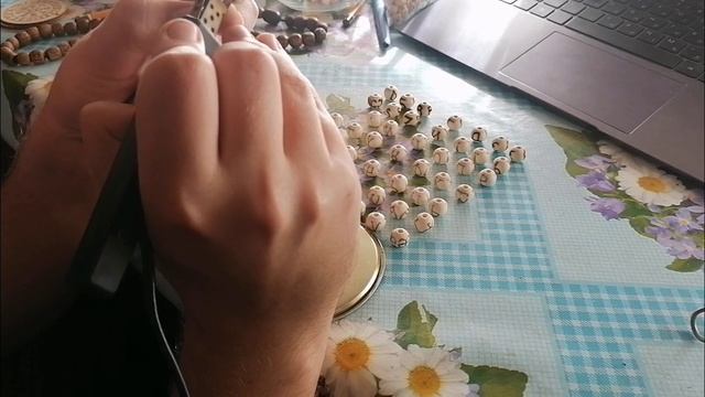 Буквичные бусы #2