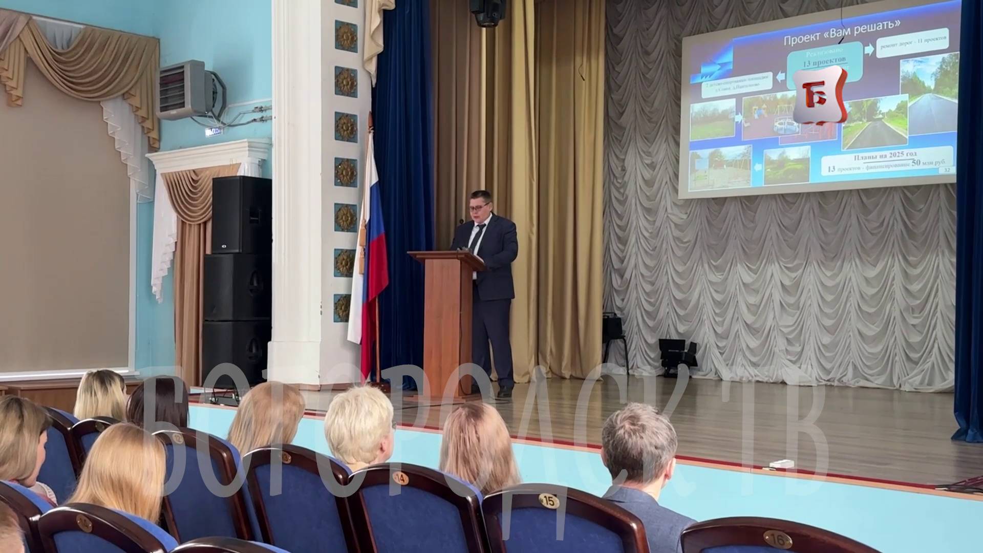 НОВОСТИ БОГОРОДСКА (ДОКЛАД ГЛАВЫ МСУ ПЕРЕД ОБЩЕСТВЕННОСТЬЮ В РДК) 844ВЫПУСК