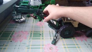 Самодельная модель трактора юмз 6АЛ.