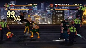 Streets Of Rage 4 - Прохождение . Часть 135(Mania+ S)Adam and Skate(v.3)