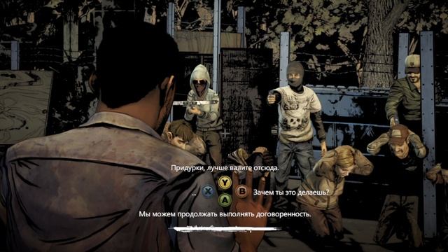 The Walking Dead The Telltale Definitive Series прохождения #5 (без комментариев)