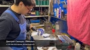 Инструкция №2 по сборке мотора VOLVO 2,5t - установка поршней.