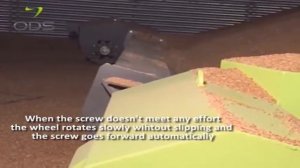 Зачистной шнек с планетарной системой привода