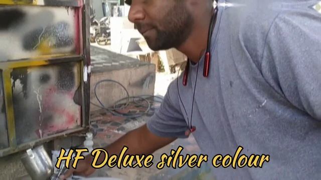 HF Deluxe silver colour new tank complete the procedure