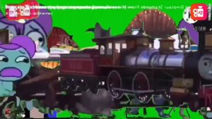 Big dinosaur stampede green screen