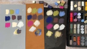 Мои впечатления от российской пастели ГАММА