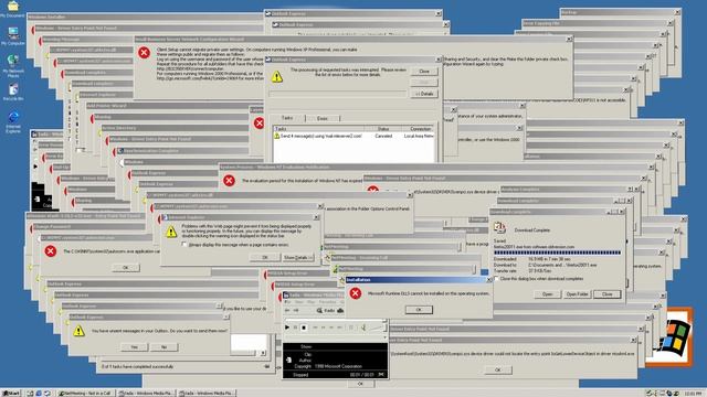 Windows 2000 Crazy Error v2 смотреть онлайн