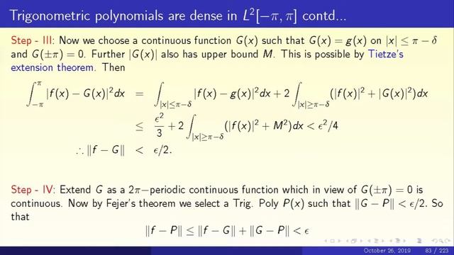 Fourier Analysis Arpit 2019 Lec3B (Studying the Fejer Kernel) смотреть онлайн