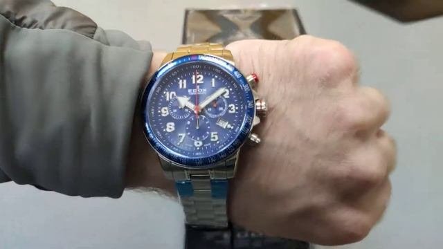Edox Chronorally Chronograph