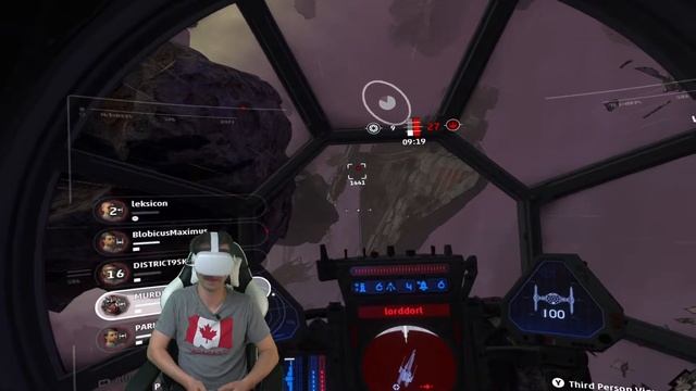 Star Wars Squadrons VR Oculus Quest 2 Virtual Desktop смотреть онлайн