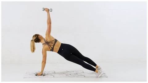Week 2 Day 4 ⧸⧸ Full Body HIIT Workout + Abs (With Weights)